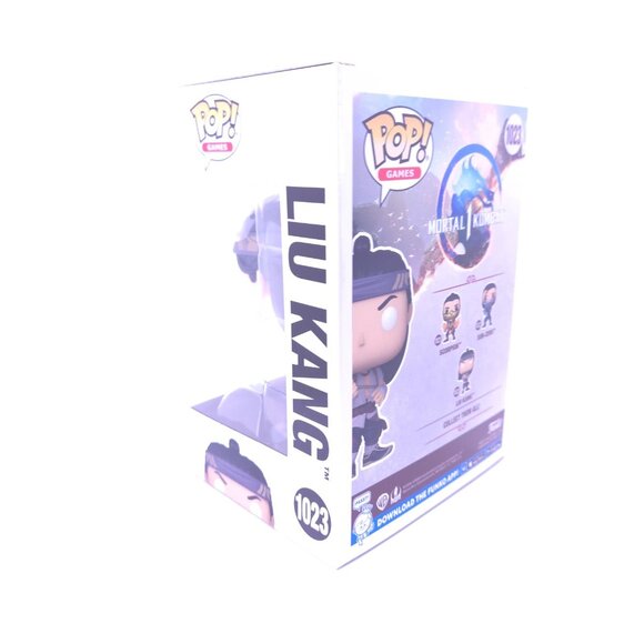 Funko POP! Mortal Kombat Liu Kang 1023 Games Vinyl Figure New with Protector - Picture 8 of 11